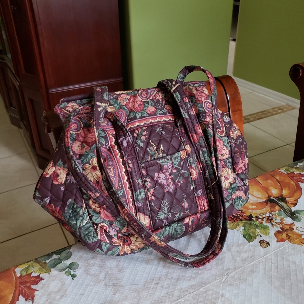 Vera Bradley Shoulder Bag Rare Retired Pat… - Picture 4 of 6